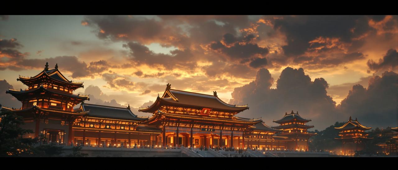 《月光之城》电影海报背景
